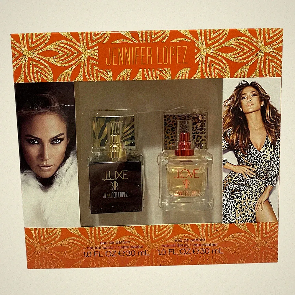 JLo Jluxe & Jlove Jennifer Lopez Perfume Set 1oz Gift Set 1.0 FL OZ Each