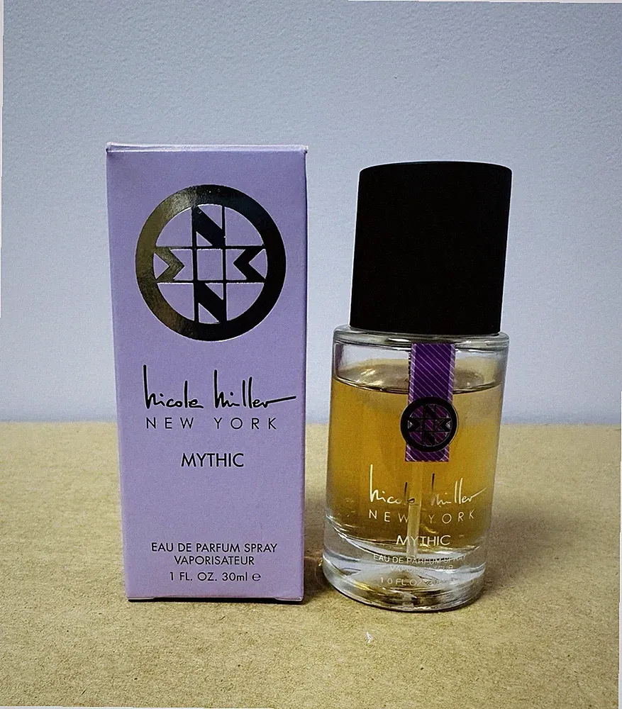 Nicole Miller New York Mythic Perfume Spray Travel Mini 1.0 fl. oz./30 mL NIB
