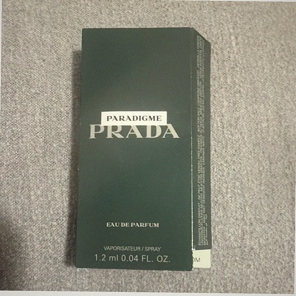 Prada Paradigme Eau de Parfum Spray Sample Size 0.04 fl oz (1.2 ml)